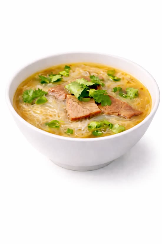 Beef Curry Soup 咖喱牛肉粉丝汤